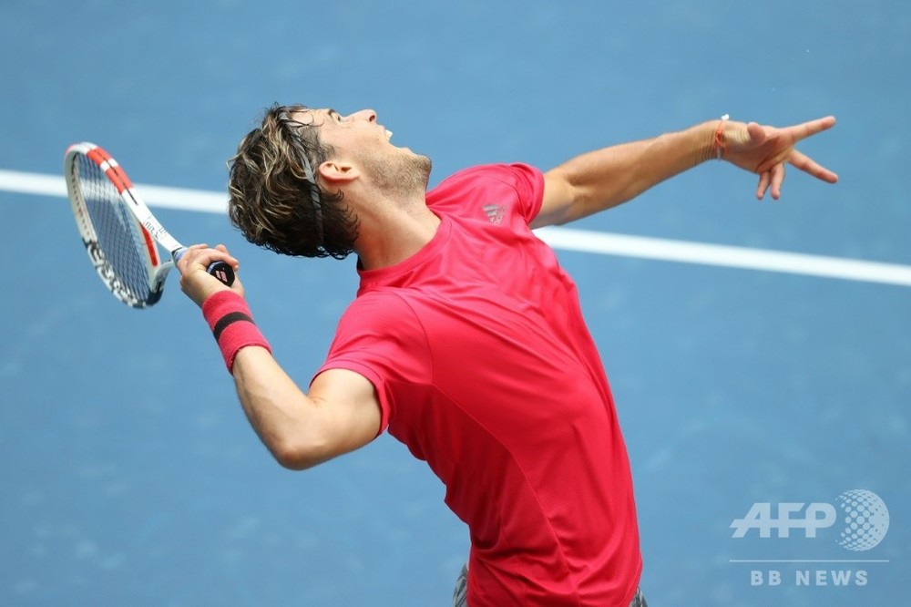 ティエム快勝で全米OP8強、ベテラン扱いに「変な感じ」 写真1枚 国際