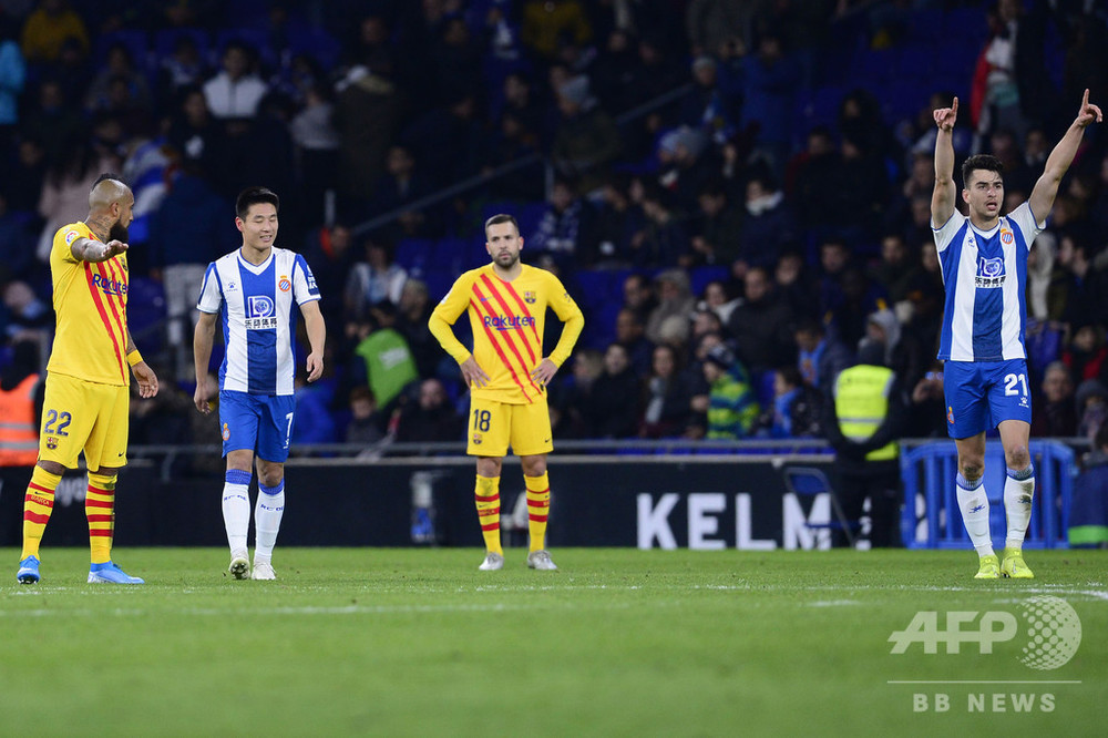 RCDエスパニョール チーム直筆サイン入りユニフォーム 武磊 SA鑑定済