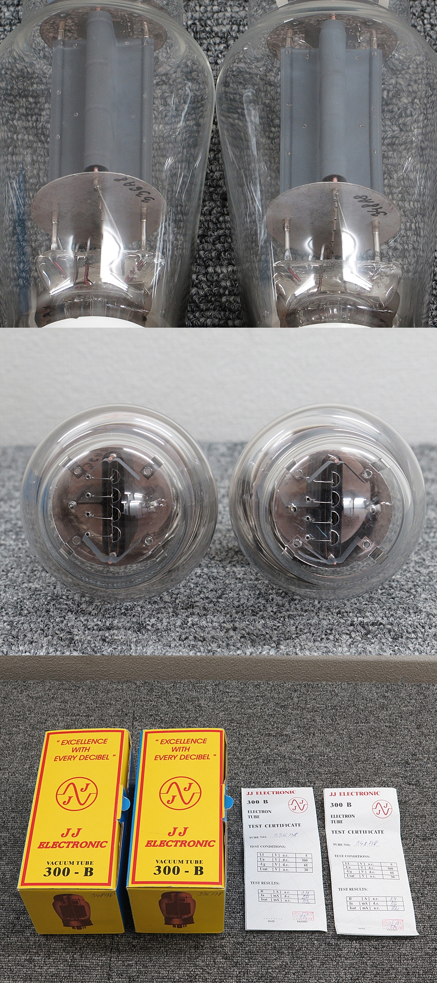JJ-Electronic 300B 2本 真空管 元箱付き @22195 / 中古オーディオ買取