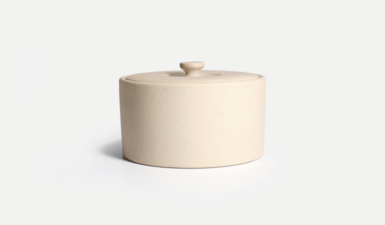 常滑焼 | JINSUI 保存容器 蓋付き 450ml 蓋がピッタリおさまる