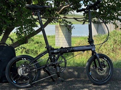 DAHON K9X スティールグレーブラック ふだん使い・輪行用の折りたたみ