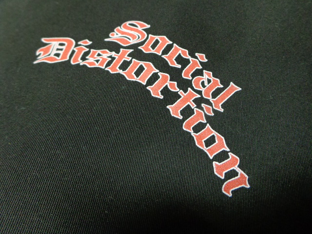 90'S Social Distortion ZIP UP WORK JACKET（ソーシャル