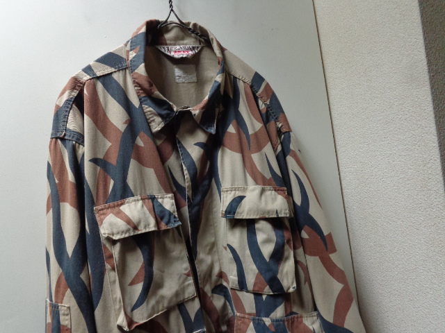 90'S ASAT TRIBAL CAMO PATTERN BDU COTTON JACKET（ASAT トライバル