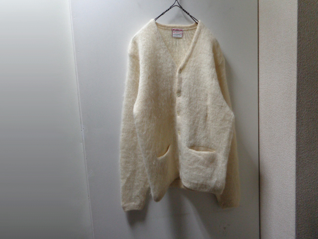 60'S McGREGOR POWDER SNOW MOHAIR CARDIGAN WITH POCKET（マクレガー