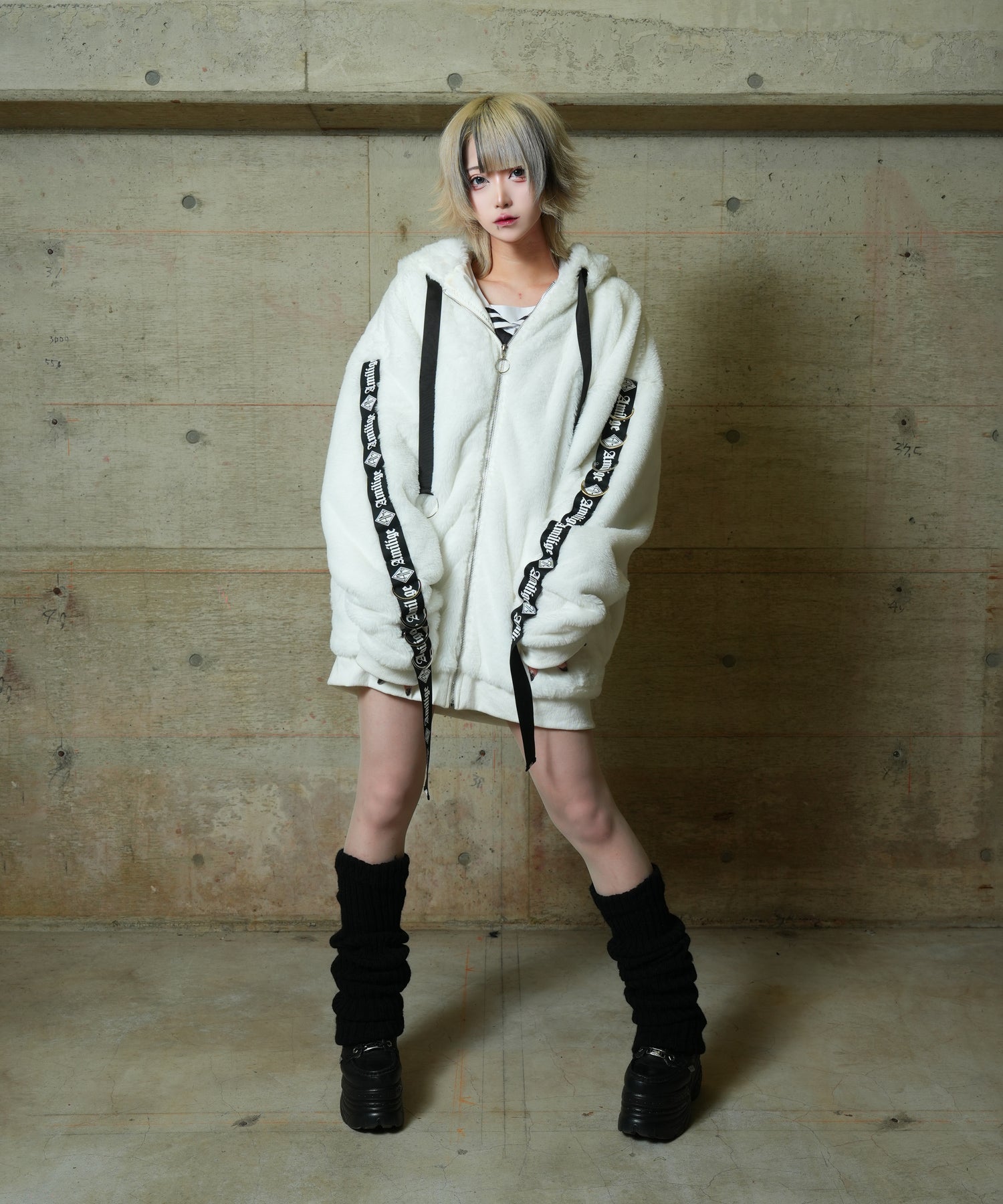 ウサ耳ファーZIPコート– A AM STUDIO