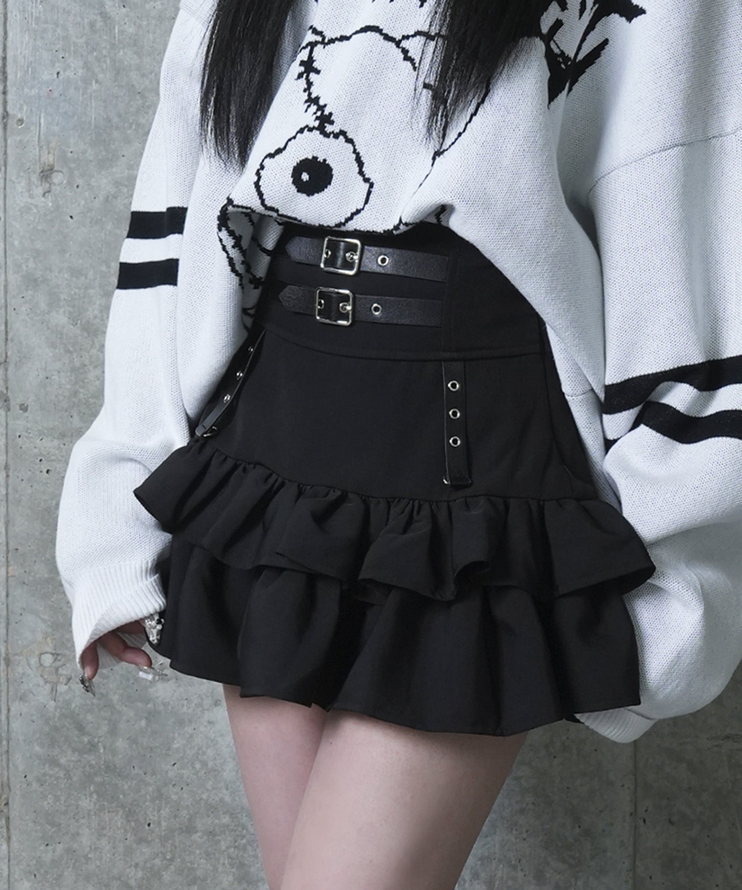 コルセット風フリルスカート– A AM STUDIO