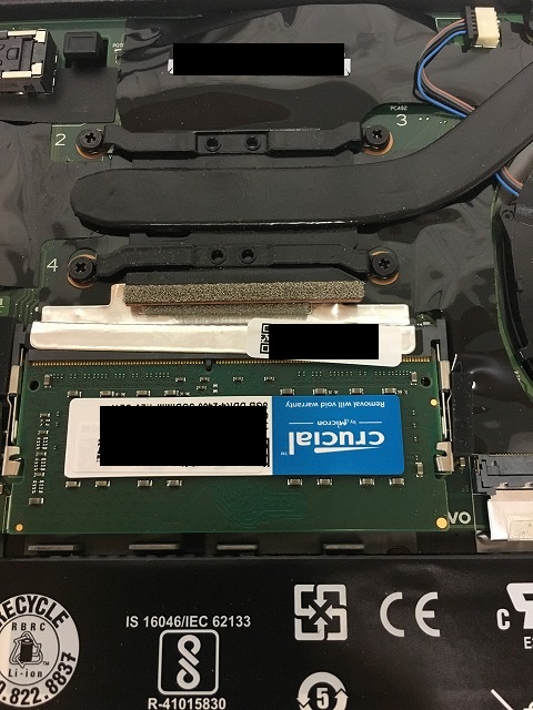 Thinkpad T470sをメモリ増設してみた - アへ顔バッドアスギーク