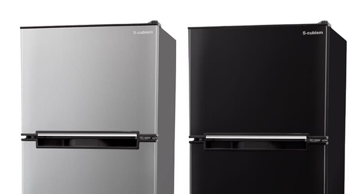 2ドア冷凍/冷蔵庫 118L（WR-2118SL/WR-2118BK）｜A-Stage inc.
