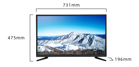 32V型 LEDバックライト搭載 地上デジタルハイビジョン液晶テレビ(AT