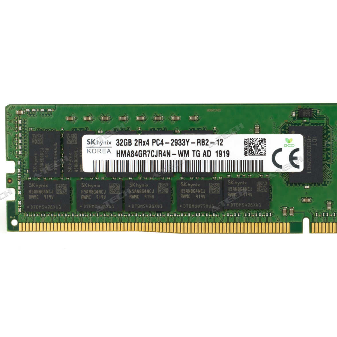 Hynix 32GB DDR4-2933 RDIMM HMA84GR7CJR4N-WM HMA84GR7JJR4N-WM
