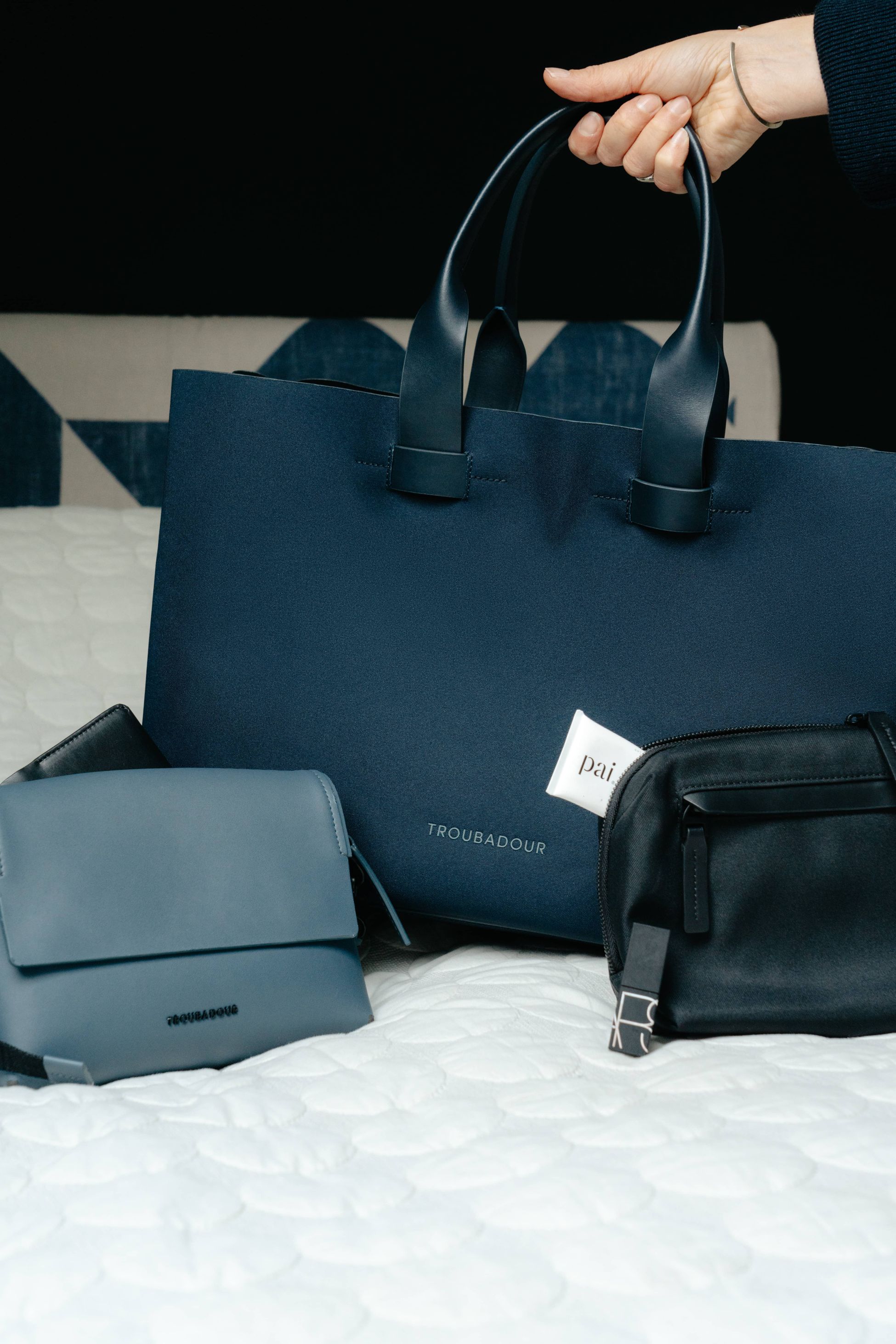 Featherweight Tote | Lightweight Waterproof Fabric | Troubadour Goods