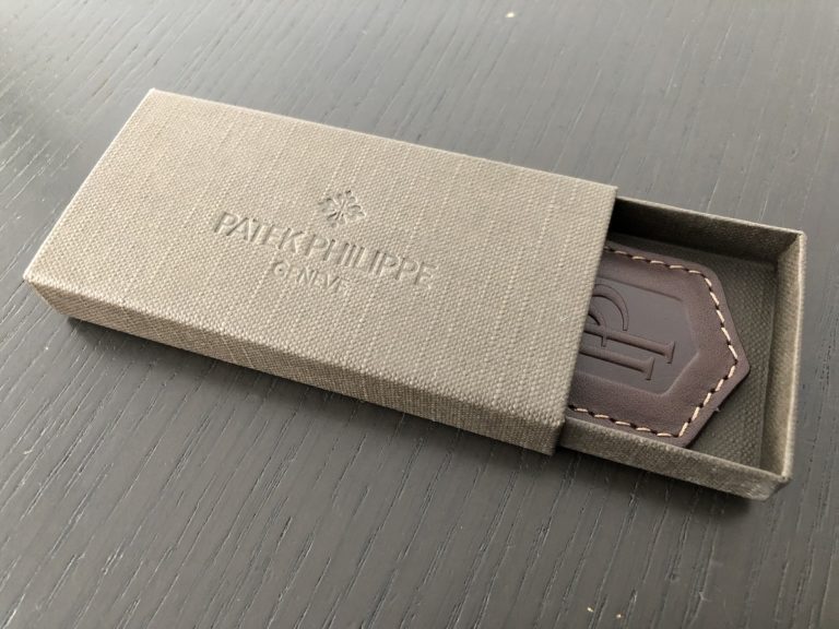 パテックフィリップ ノベルティ(非売品)レザー キーホルダー 未使用