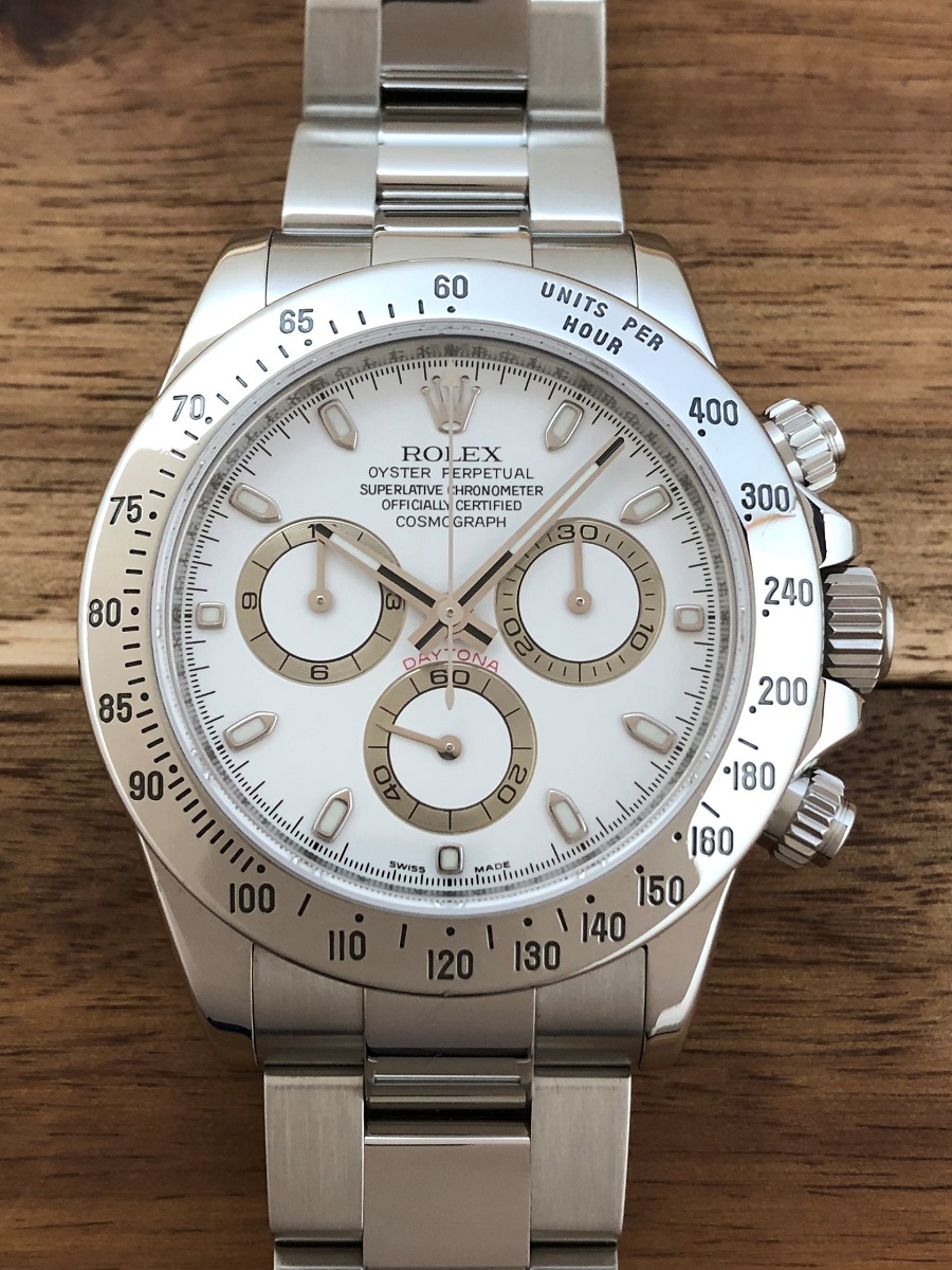 ロレックス(ROLEX)コスモグラフ デイトナ Ref.116520 ホワイト(白) Z番