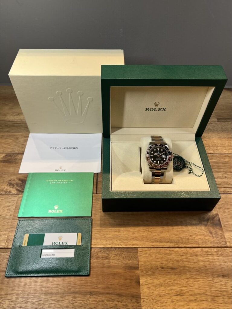 ロレックス GMTマスター2 126711CHNR ブラック×ブラウン カフェオレ