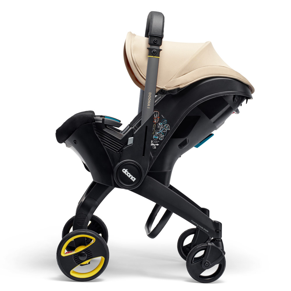 Scoica auto Doona i i-Size Sahara Sand 2 in 1