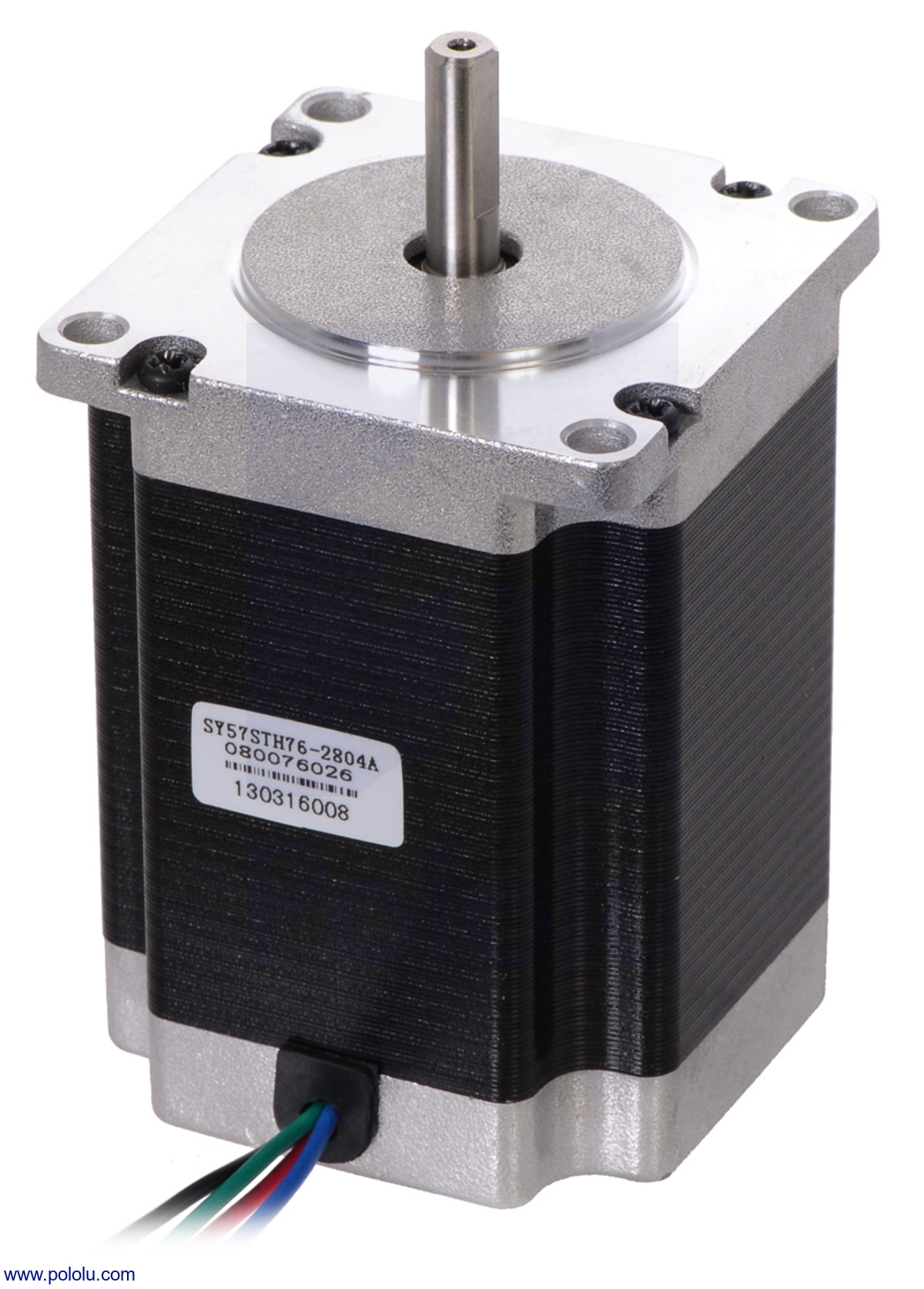 Pololu - Stepper Motor: Bipolar, 200 Steps/Rev, 57×76mm, 3.2V, 2.8