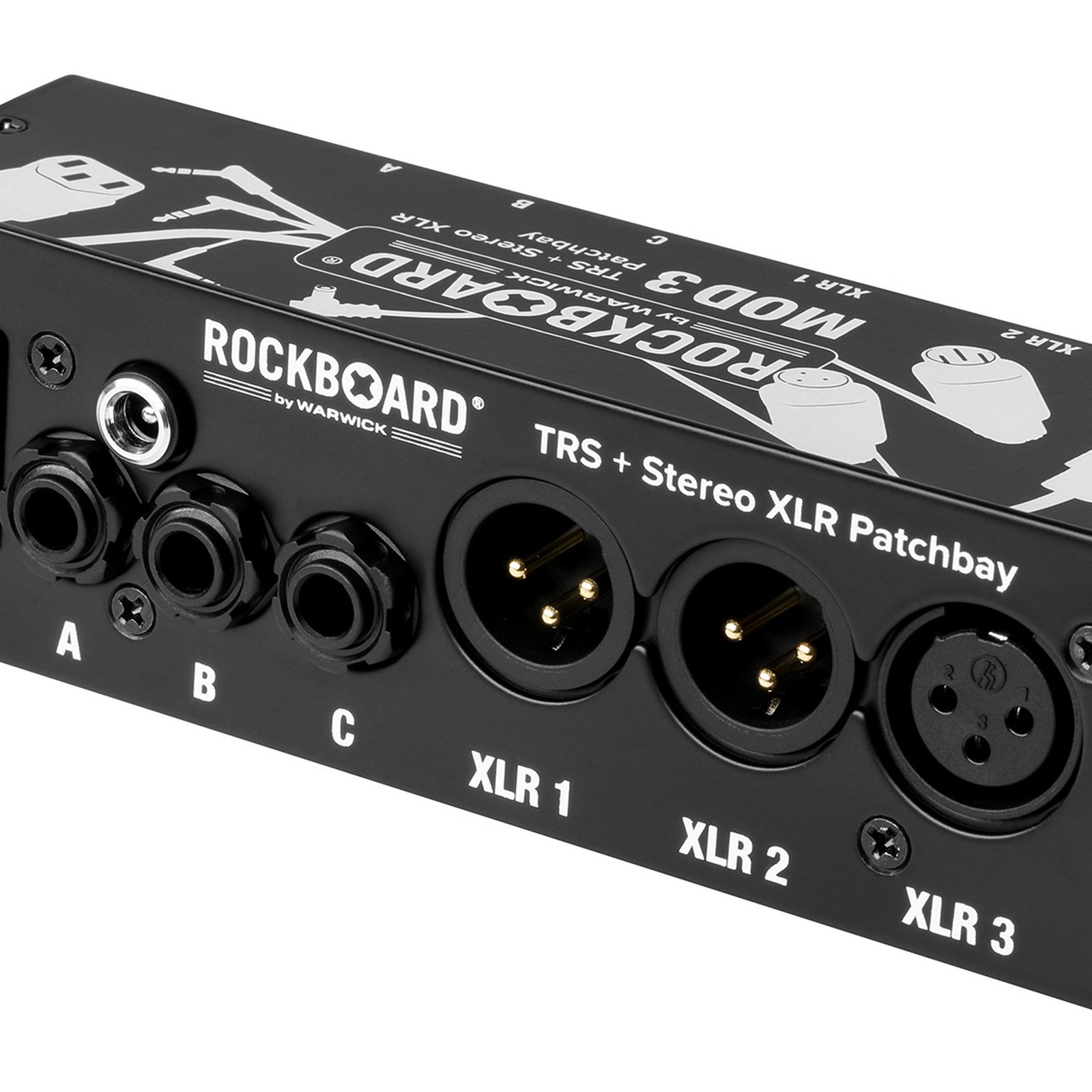 Rockboard MOD 3 V2 TRS & XLR Patch Bay – United States