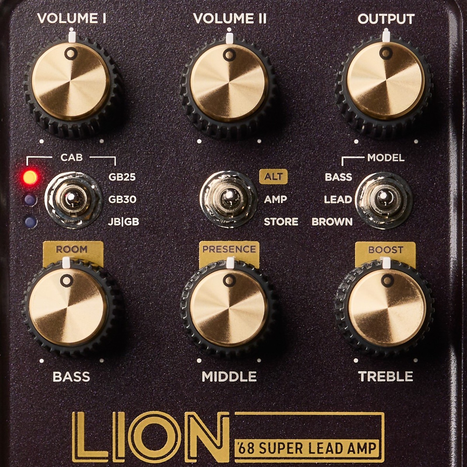 Universal Audio UAFX Lion 68 Super Lead Amp – United States