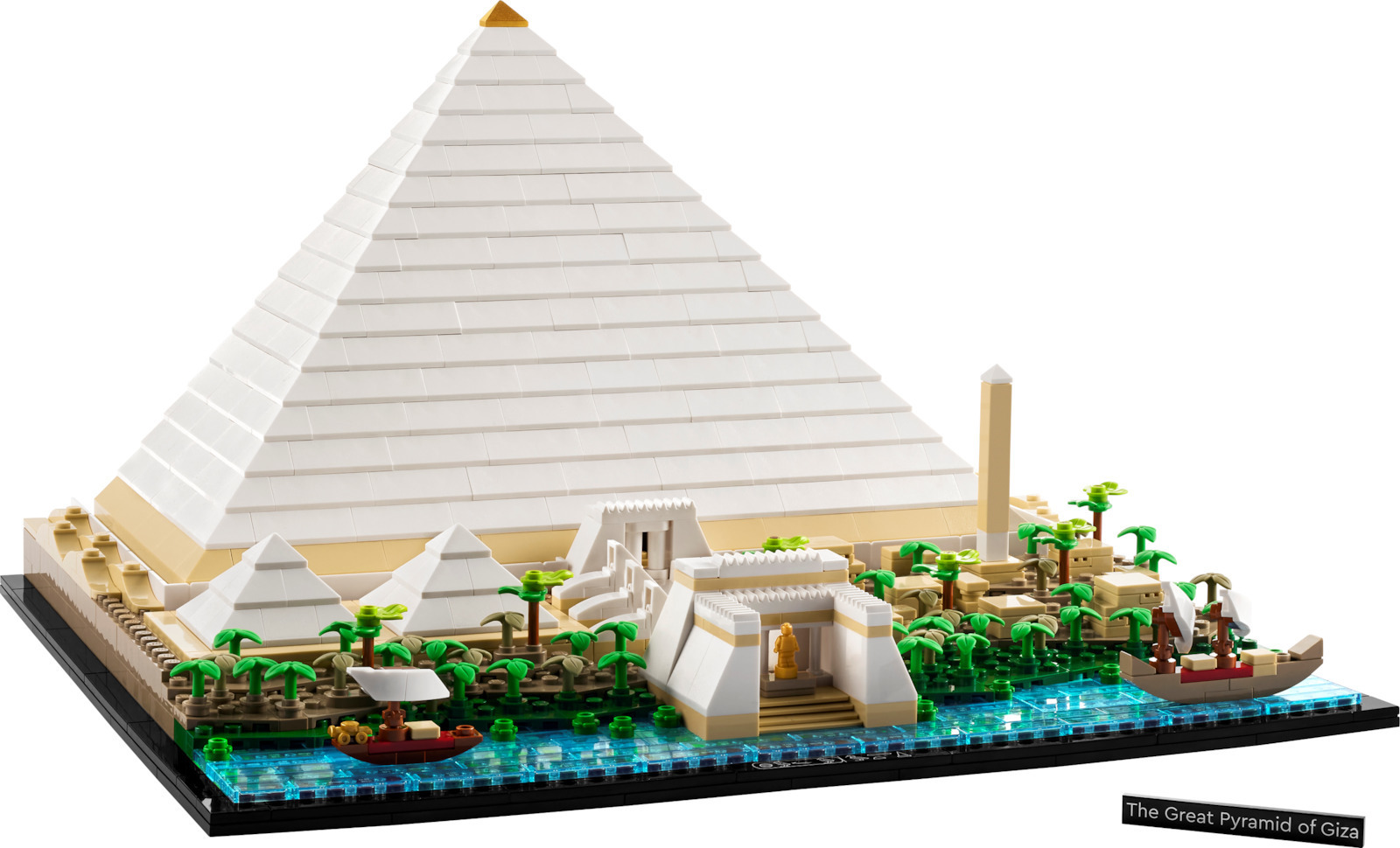 LEGO Architecture Great Pyramid of Giza for 18+ Years 1476 Pieces