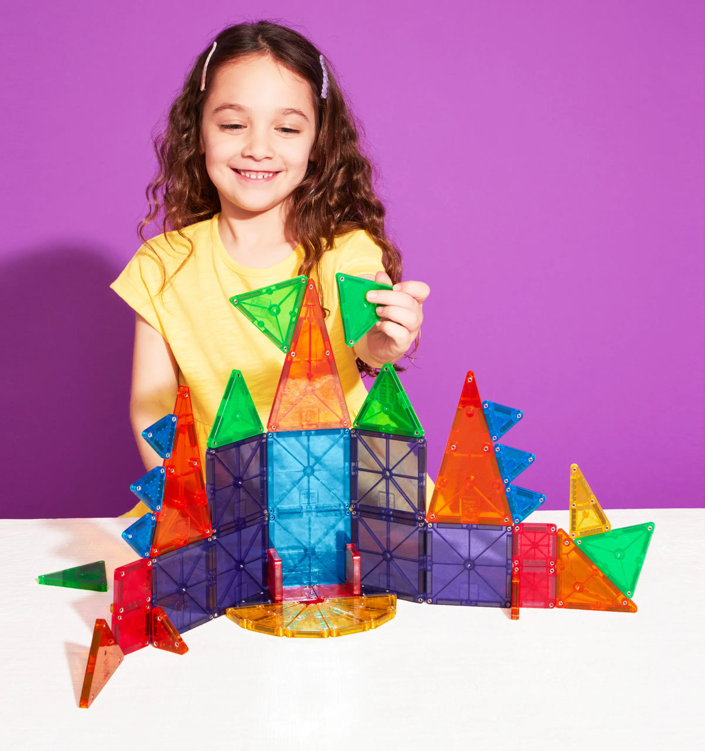 Magna-Tiles 46pc Combo with MicroMags – A2Z Science & Toys