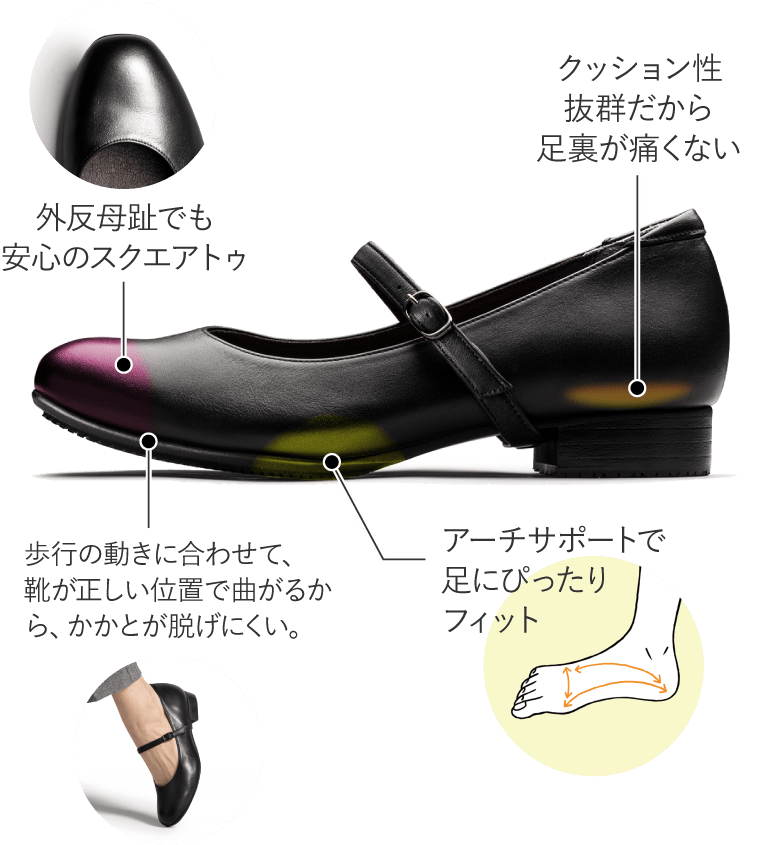 こんな時にはローヒール！大活躍の国産本革パンプス ｜ AKAISHI 公式通販