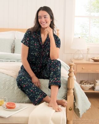 Wildwood Knit Pajama Shorts | Garnet Hill