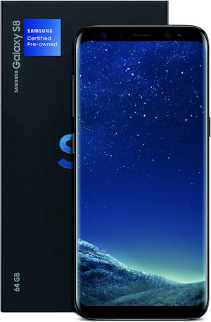 Samsung Galaxy S8, 64GB, Midnight Black - Fully Unlocked – Akasantech