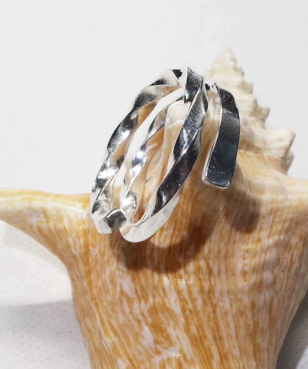 SILVER1000 SPIRAL TWIST RING(シルバー1000ツイストリング)｜Color
