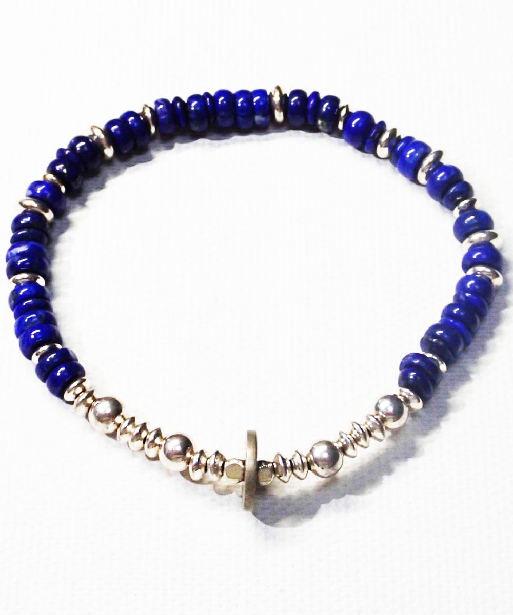 LAPIS LAZULI BRACELET(ラピスラズリー ブレスレット)｜COLOR-NAVY