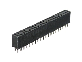 ピンソケット (メス) 2×20 (40P): ケーブル・コネクター 秋月電子通商