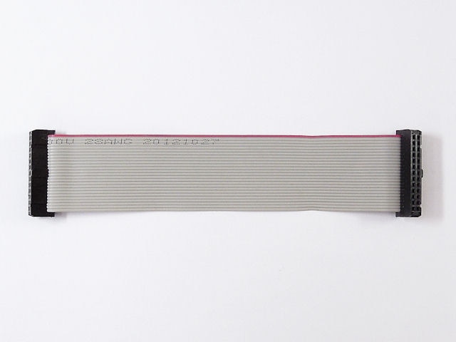 2×13(26P)両端コネクター付IDCリボンケーブル(フラットケーブル