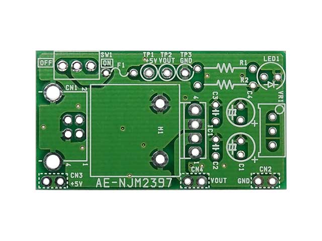 NJM2396/NJM2397用電源基板: 基板・ブレッドボード・ラグ板 秋月電子