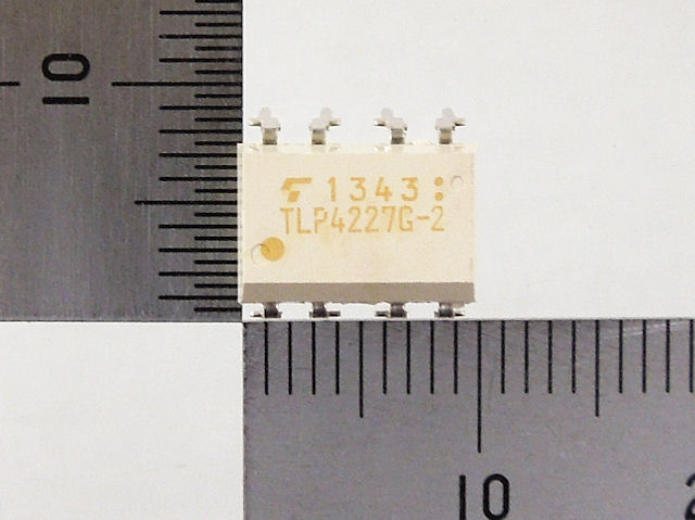 2回路入フォトリレー 350V0.15A TLP4227G-2: オプトエレクトロニクス