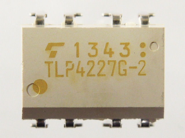 2回路入フォトリレー 350V0.15A TLP4227G-2: オプトエレクトロニクス