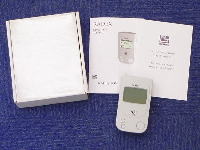 放射線測定器(ガイガーカウンター)RADEX RD1503: 計測器・センサー