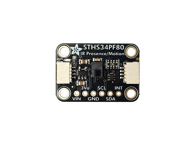 STHS34PF80使用 赤外線人体検知/モーションセンサーモジュール: 開発