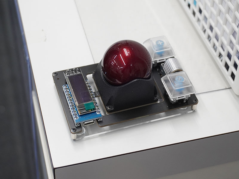 自作トラックボール検証基板「meishi Trackball Module」 - AKIBA PC
