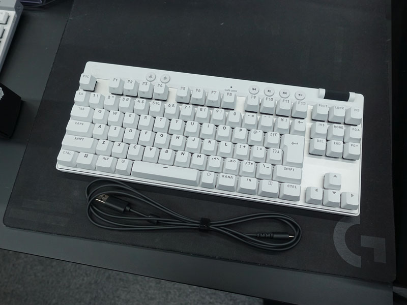 ロジクール初のラピトリ対応キーボード「PRO X TKL RAPID」が発売