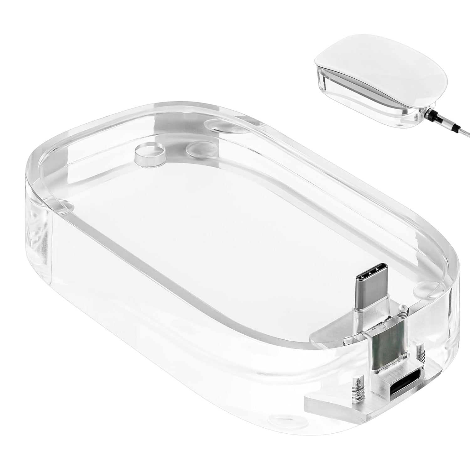 Apple Magic Mouse(USB-C)対応 アクリル製充電ステーション [GK-01