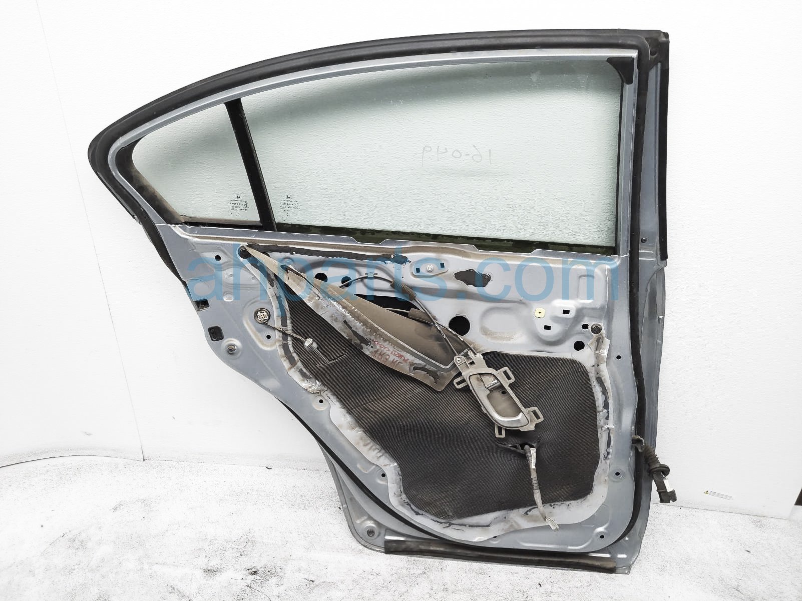 Sold 2013 Honda Civic Rear Driver Door - Green Opal 67550-TR6-C80ZZ