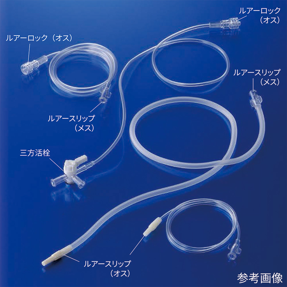 7-4689-02 エクステンションチューブ 1箱（50本入）EX1-100AH 66-805