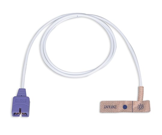 7-9202-16 ディスポーザブルSpO2センサ (ネルコア互換)/幼児 不織布 24