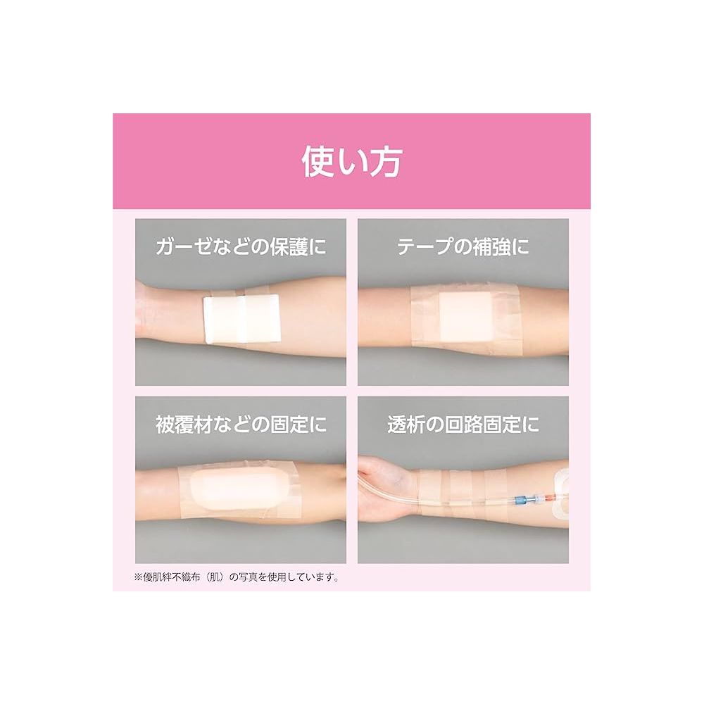 8-8712-02 優肌絆（R）GS（サージカルテープ） 25mm×9m 1箱（12巻入