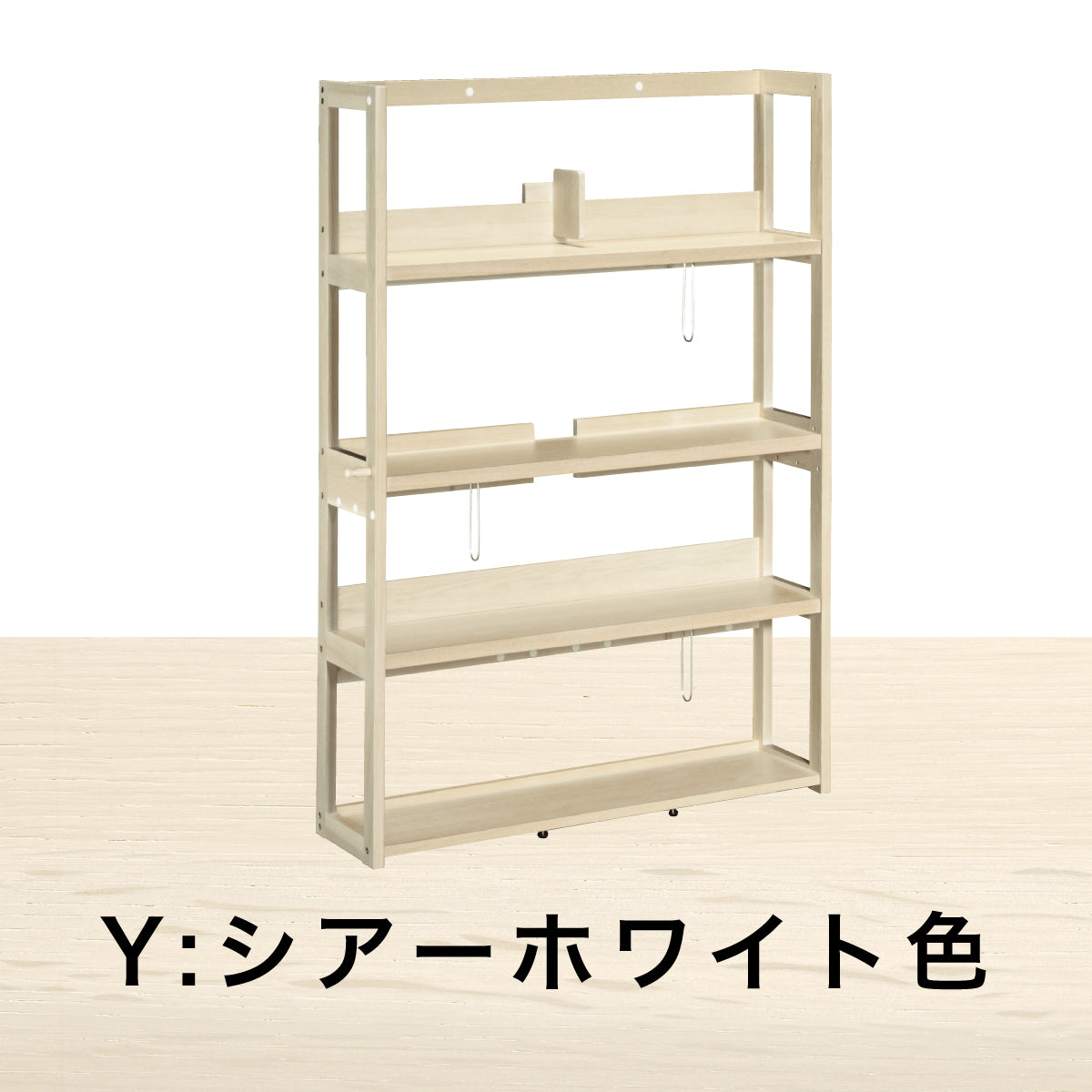 カリモク 書棚 QT3085 幅104.8cm オーク4色 ボナシェルタ シェルフ