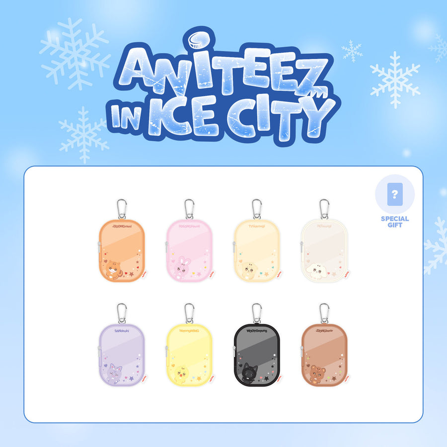 Aniteez in Ice City | ATEEZ PVC Pouch 2nd Official MD Japanese