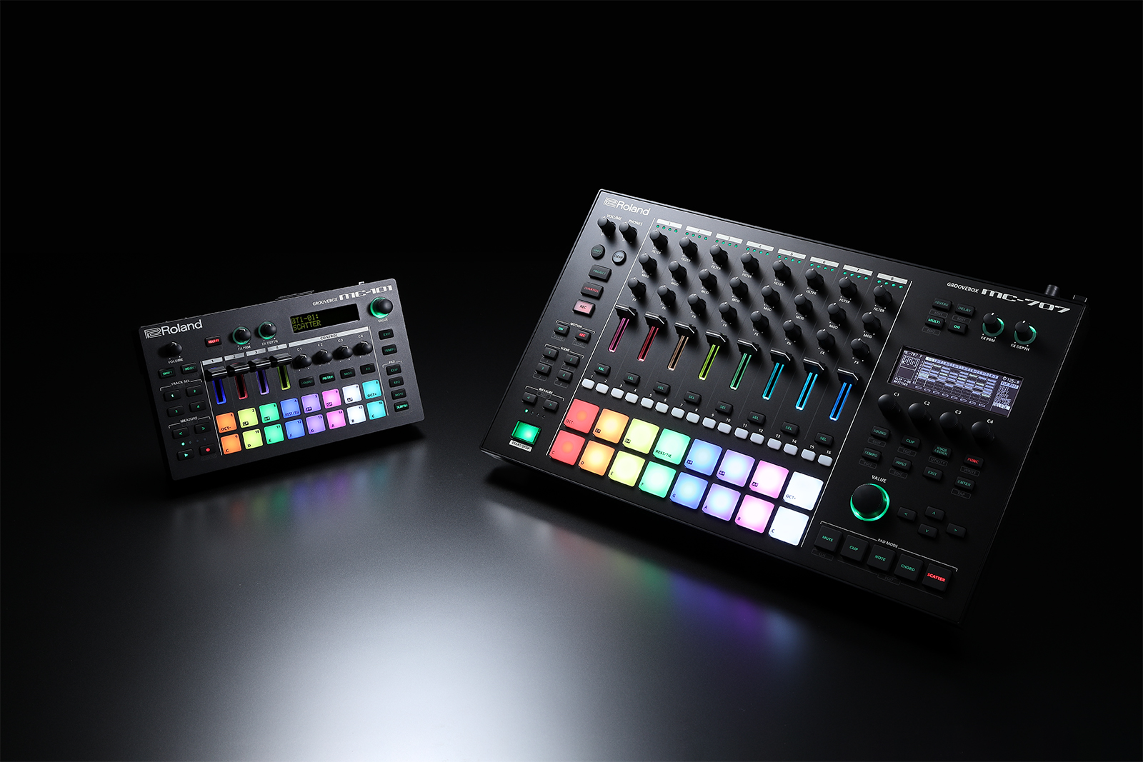 Brand new GROOVEBOX from Roland. Powerful, Self-Contained