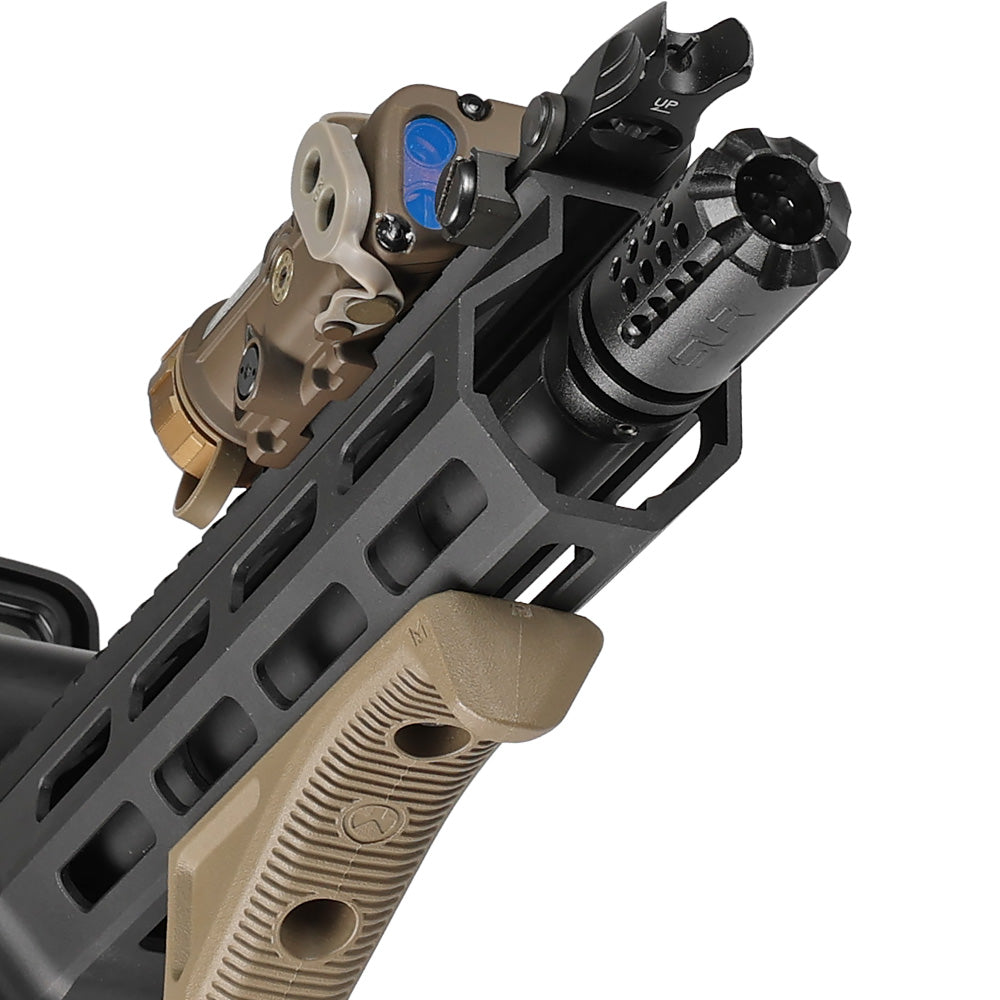 E&C 製 】 14mm逆ネジ 対応 SLR Synergy Mini Comp 5.56 コンペンセイ