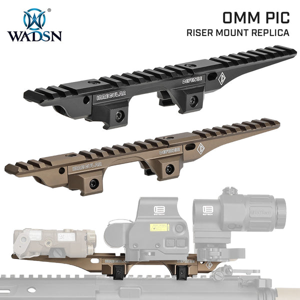 WADSN 製 】20mmレール 対応 IRREGULAR DEFENSE OMM PIC ライザー