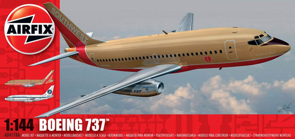 Airfix re-releases their Boeing 727-200 and 737-200 kits | Airline