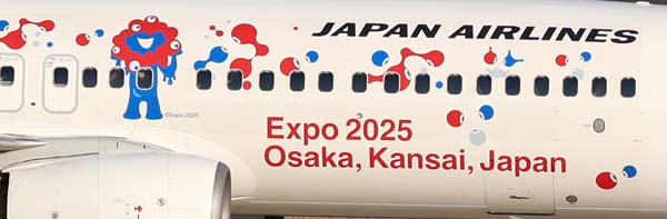 日本航空 特別塗装 B737-846 JA342J JALガンダムJET スターボード